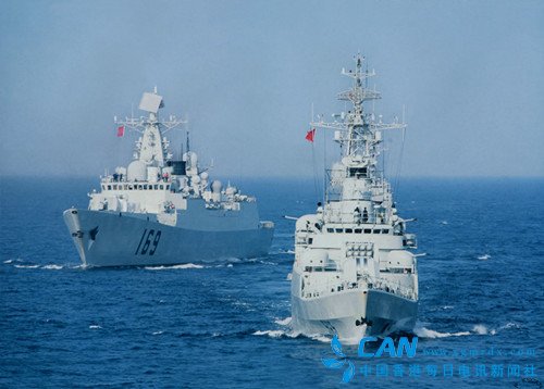 中美战舰南海相遇细节曝光