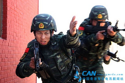 中国武警：建设世界一流反恐特战劲旅