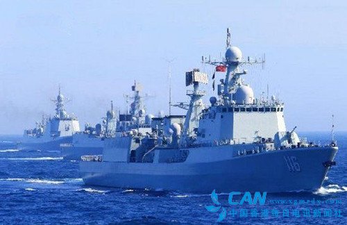 中国海军舰队抵印尼参加演习
