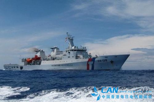 无耻作秀：台湾护渔舰不进冲之鸟礁200海里