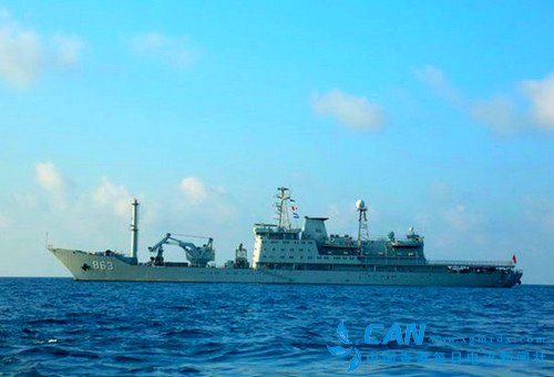  国防部回应中国海军在南海捕获美国无人潜航器