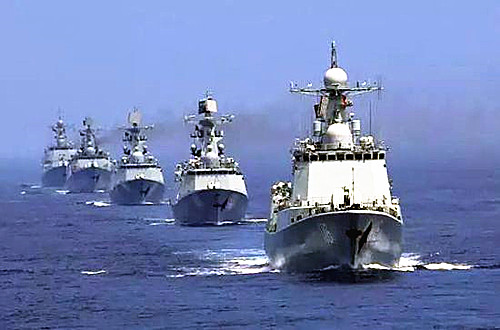 海军装备部政委厉延明：新型舰艇像“下饺子”一样列装部队