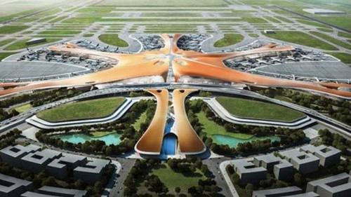首都北京：新机场航站楼主体结构封顶