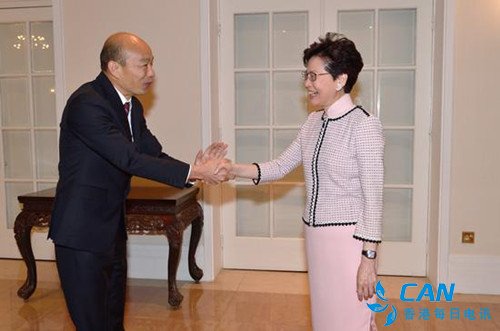 高雄市市长韩国瑜访香港满载而归 台网友称赞
