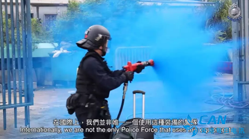 对付暴徒的雨伞口罩  香港警方要用“新装备”