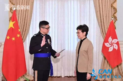 临危受命:邓炳强正式担任香港警务处处长