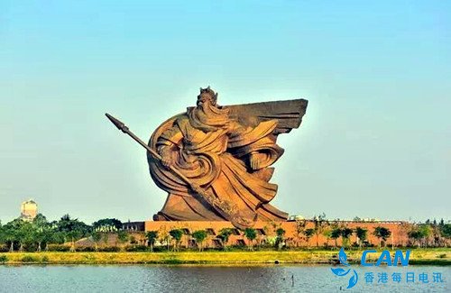 荆州：关公义园内世界最大关公雕像被指违建