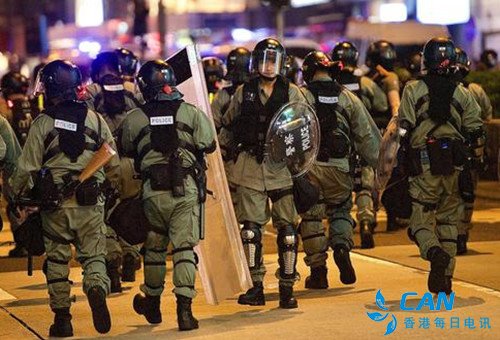 香港警察：果断执法，绝不手软！