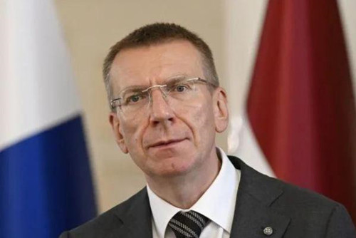 拉脱维亚总统林克维奇斯对俄发出威胁