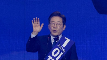 李在明登记成为韩国总统候选人