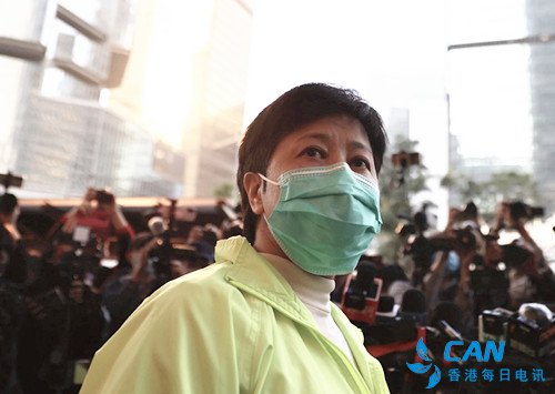 黄碧云再次被香港警方控告拘捕