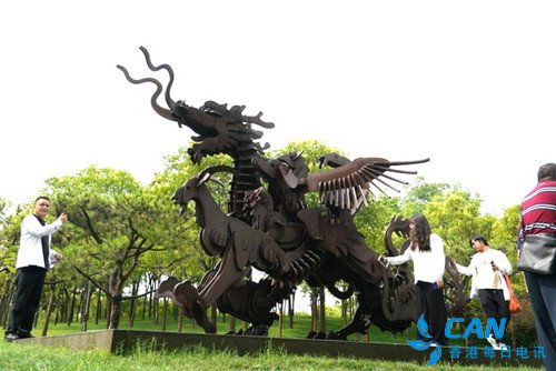 郑州雕塑公园把