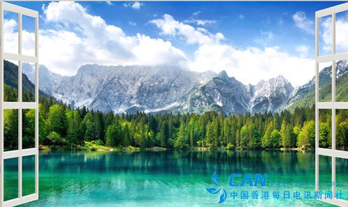 一窗一世界 一地一风光