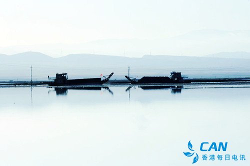 没有海的青海有个美丽的盐湖