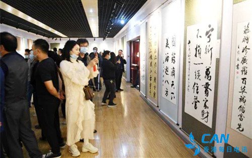 “首都名家颂药都”书法作品展在樟开展