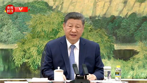 习近平向世界青